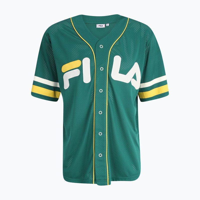 Мъжка тениска FILA Lashio Baseball aventurine 5