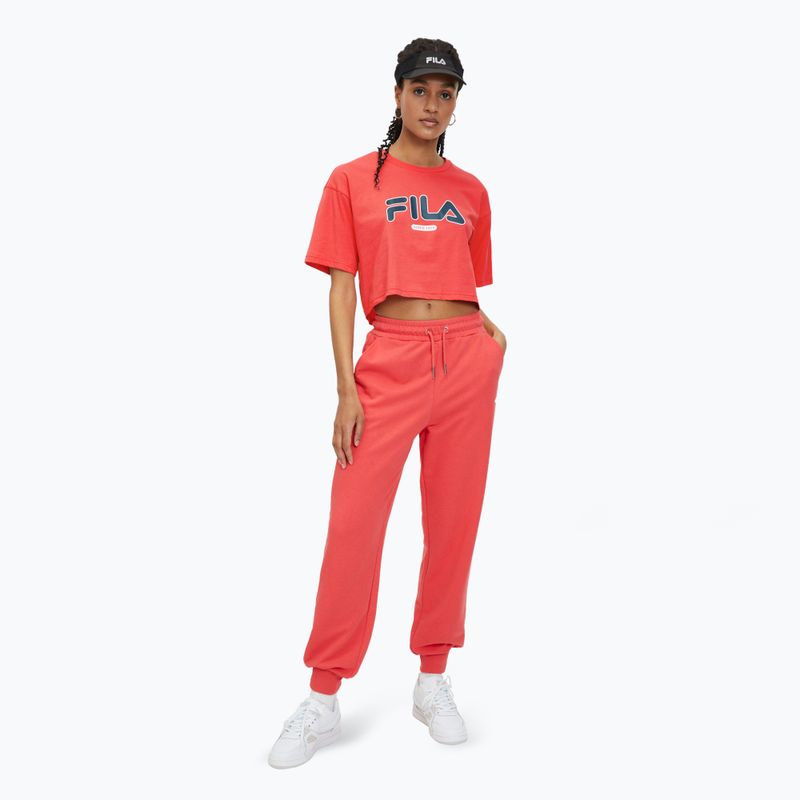 Дамска тениска FILA Lucena cayenne 2