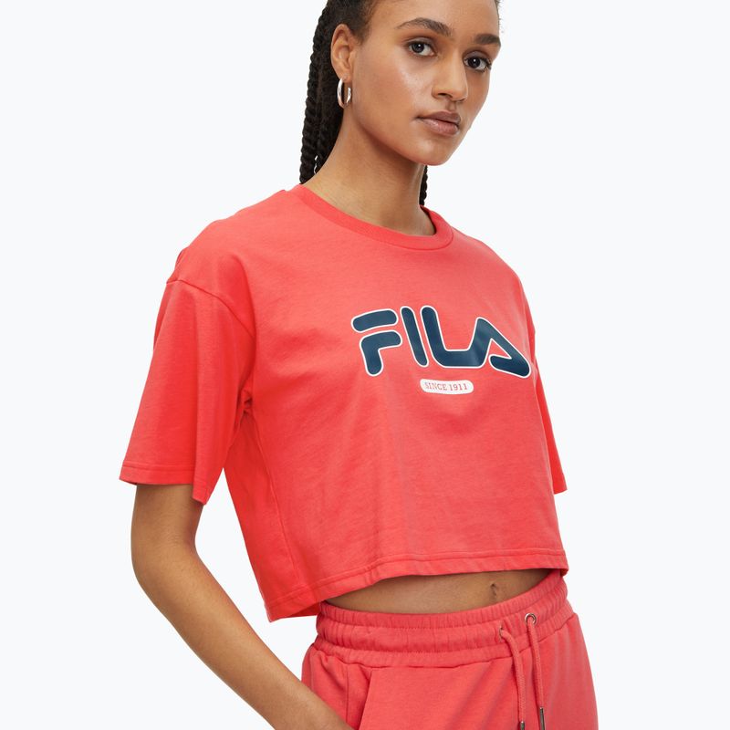 Дамска тениска FILA Lucena cayenne 4