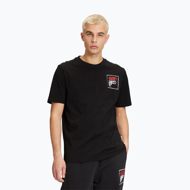 Мъжка тениска Luton Graphic black на FILA