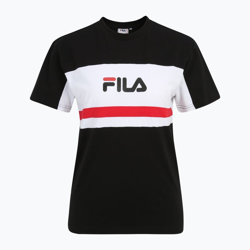 Дамска тениска Lishui black/bright white FILA 5