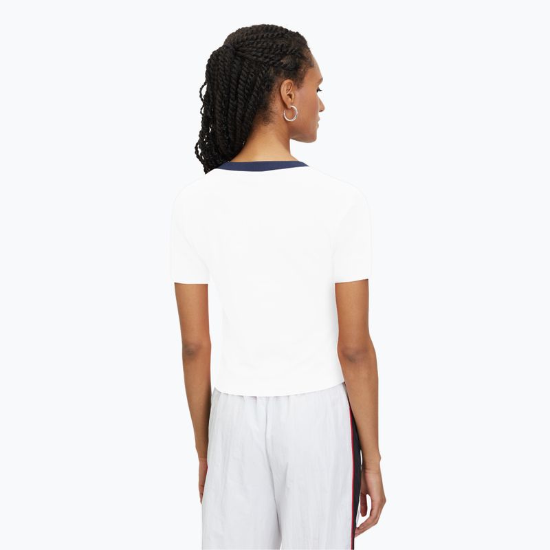 Дамска тениска FILA Ludhiana bright white 3