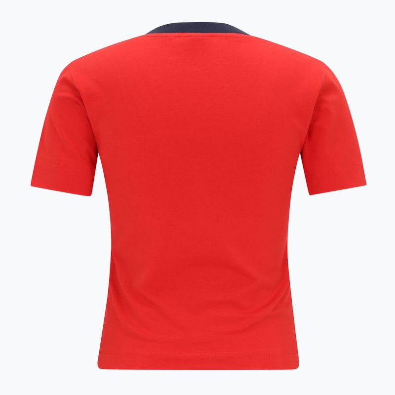 Дамска тениска FILA Ludhiana true red 6