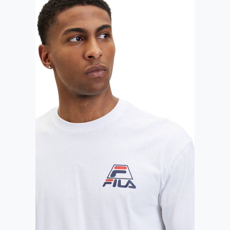 FILA мъжка тениска Liberec bright white 4