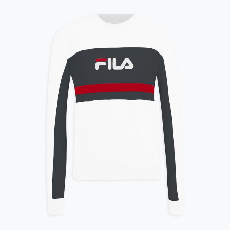 Дамски суитшърт FILA Lishui bright white/black 5