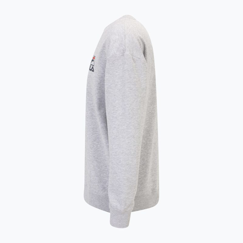 Мъжки суитшърт FILA Lahti Crew light grey melange 7