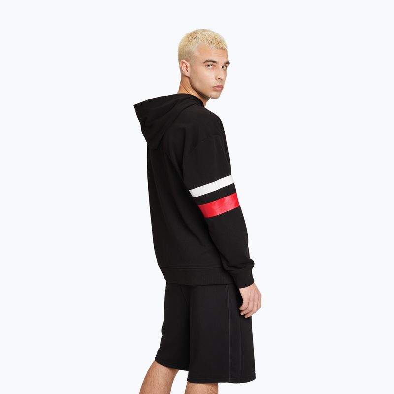 Мъжки FILA Luohe Oversized Hoody black 3