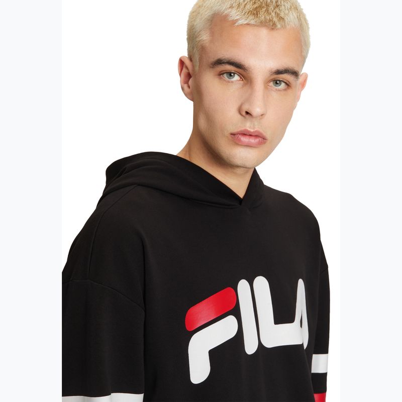 Мъжки FILA Luohe Oversized Hoody black 4