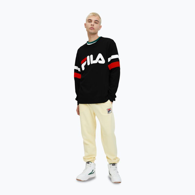 Мъжки суитшърт FILA Luohe Oversized Crew black 2