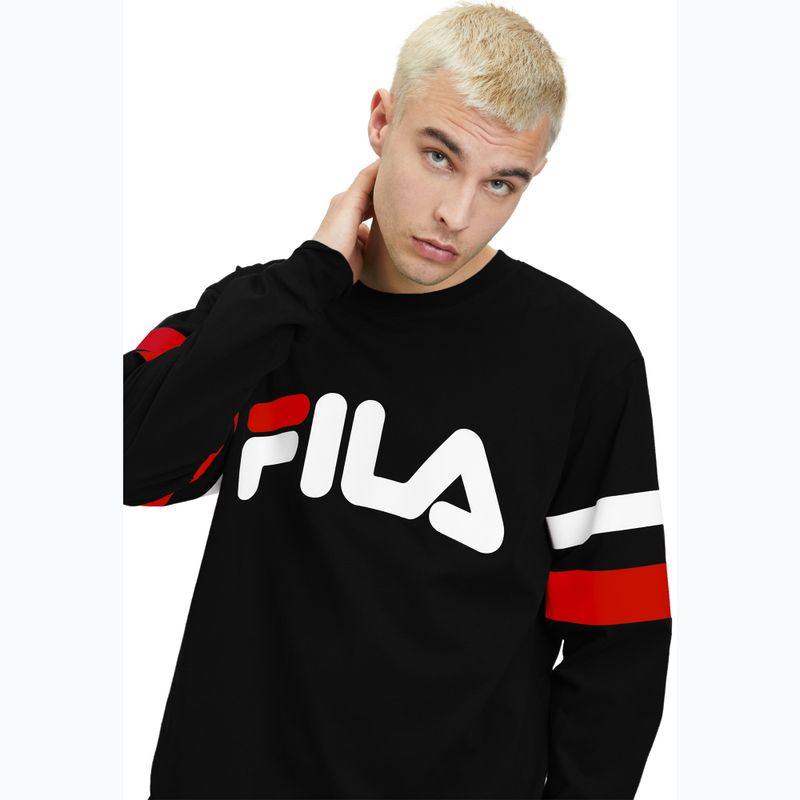 Мъжки потник FILA Luohe Oversized Crew black 4