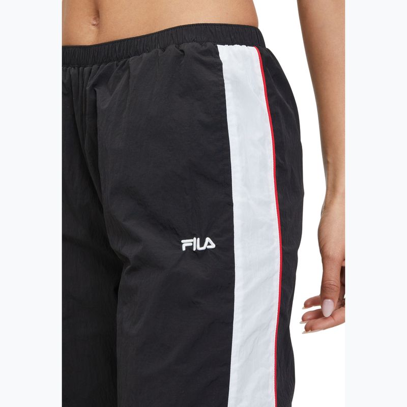 Дамски панталони FILA Lages black/bright white 4