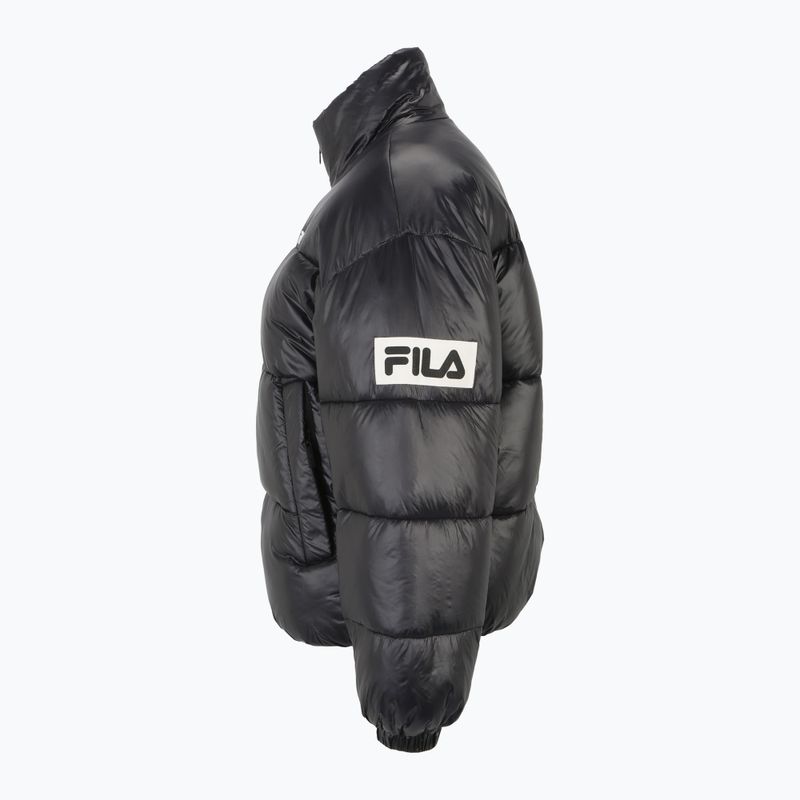 Дамско зимно пухено яке FILA Lepe Shiny Puffer black 3