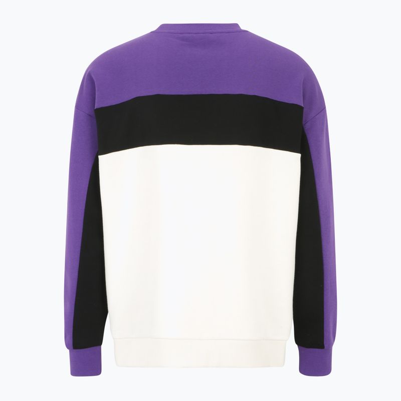 Мъжки суитшърт FILA La Paz Crew hellotrope/antique white/ black 2