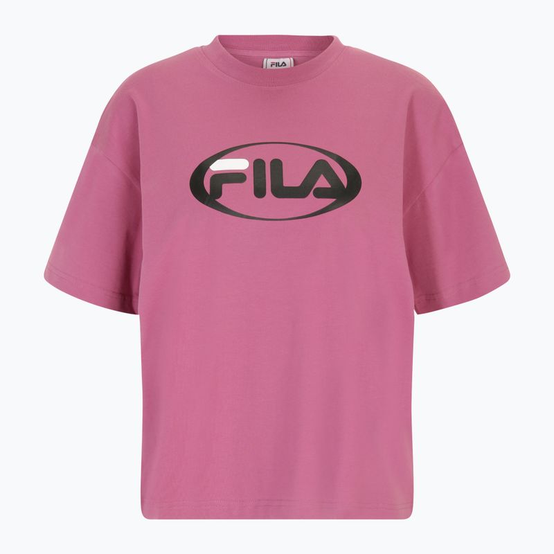 Дамска тениска FILA Luka Relaxed red violet