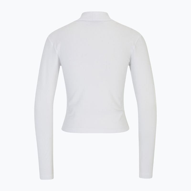 Дамска блуза с дълъг ръкав FILA Linnuse Cropped Turtle Neck bright white 2