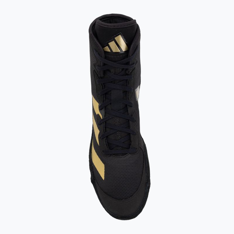 Обувки за борба adidas Adizero core black/gold metallic 5