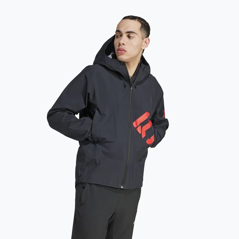 Мъжки adidas FIVE TEN All-Mountain Rain Jacket black 3