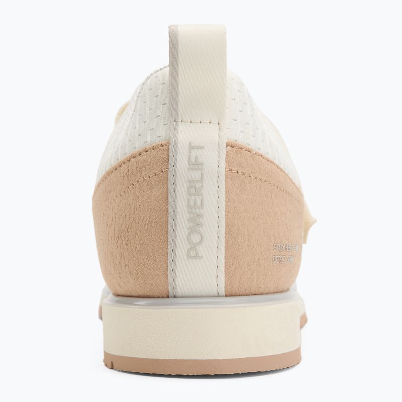adidas Powerlift 5 изключени бели обувки за вдигане на тежести 6