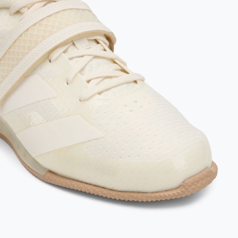 Adidas Adipower Weightlifting III извън бяло обувки за вдигане на тежести 7