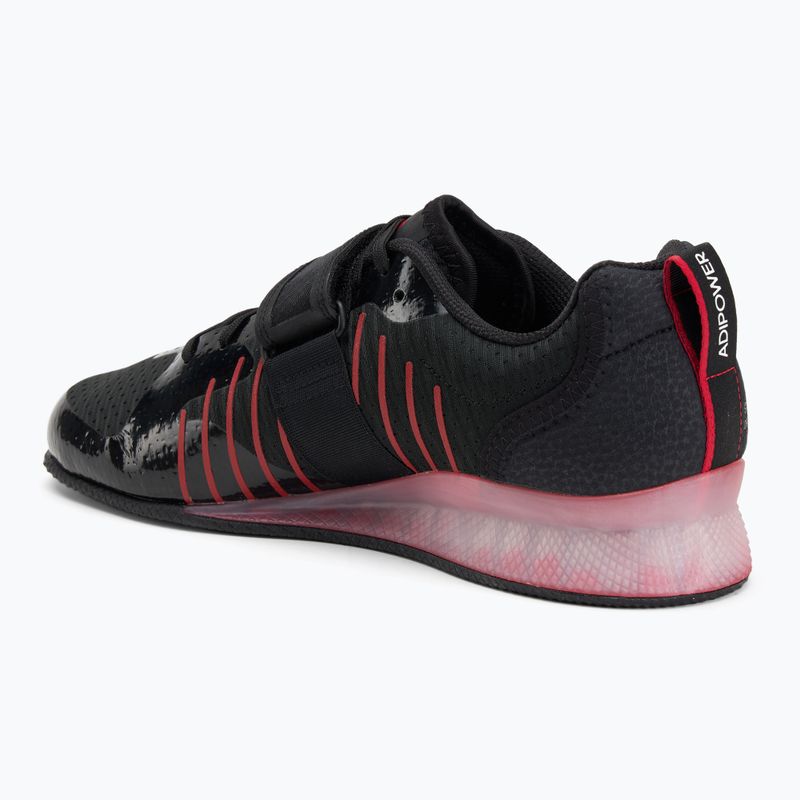 Adidas Adipower Weightlifting III основна черна обувка за вдигане на тежести 3