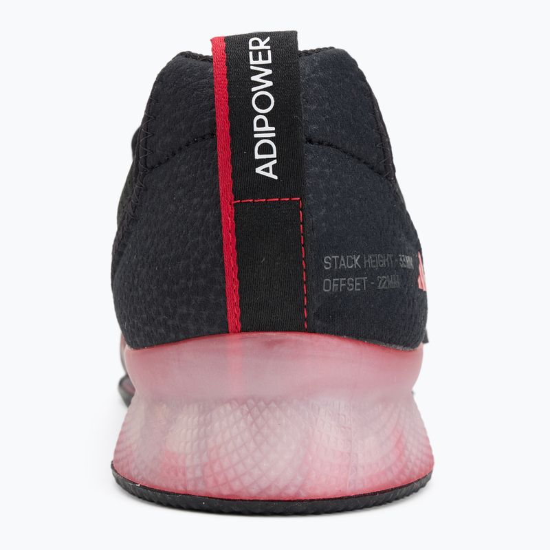 Adidas Adipower Weightlifting III основна черна обувка за вдигане на тежести 6