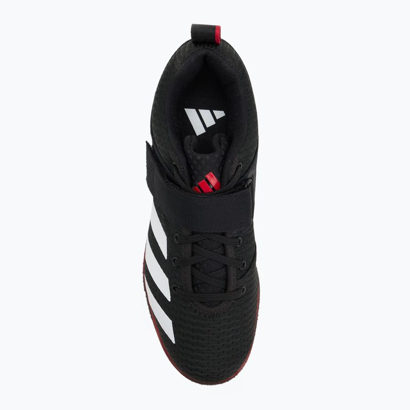 adidas Powerlift 5 черни обувки за вдигане на тежести 5