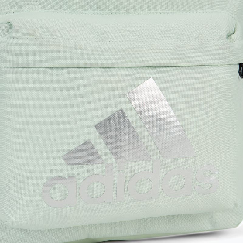 adidas Classic Badge Of Sport раница 27,5 л ленено зелено/ сребърен металик 4