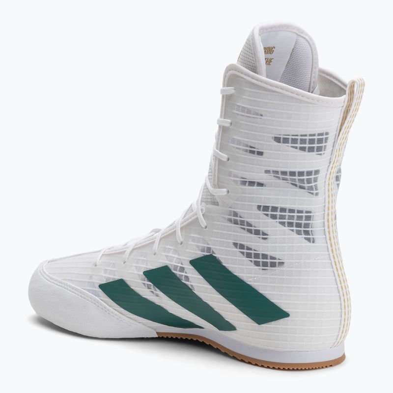 боксови обувки adidas Box Hog 4 cloud white/collegiate green/core black 3