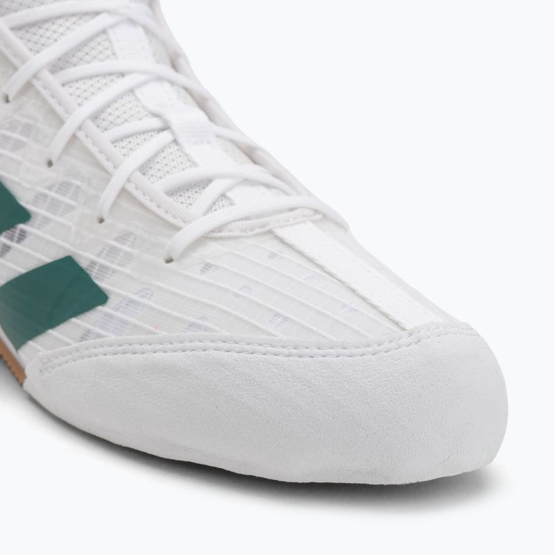 боксови обувки adidas Box Hog 4 cloud white/collegiate green/core black 7