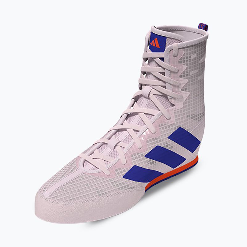Боксови обувки adidas Box Hog 4 почти розово/синьо/импакт оранжево 2