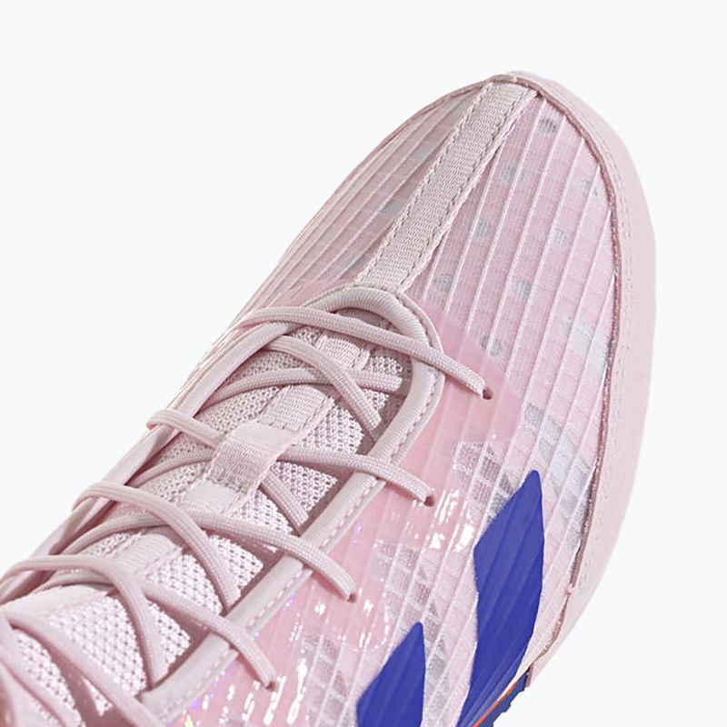 Боксови обувки adidas Box Hog 4 почти розово/синьо/импакт оранжево 9