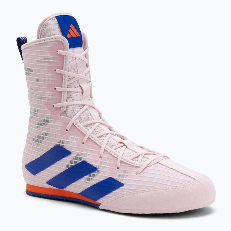 Боксови обувки adidas Box Hog 4 почти розово/синьо/импакт оранжево