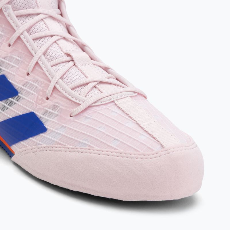 Боксови обувки adidas Box Hog 4 почти розово/синьо/импакт оранжево 7