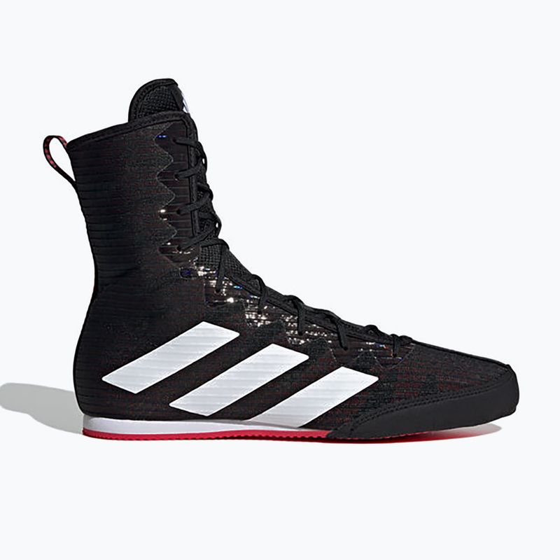 боксови обувки adidas Box Hog 4 core black/cloud white/pure ruby 3