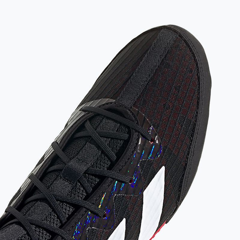 боксови обувки adidas Box Hog 4 core black/cloud white/pure ruby 9