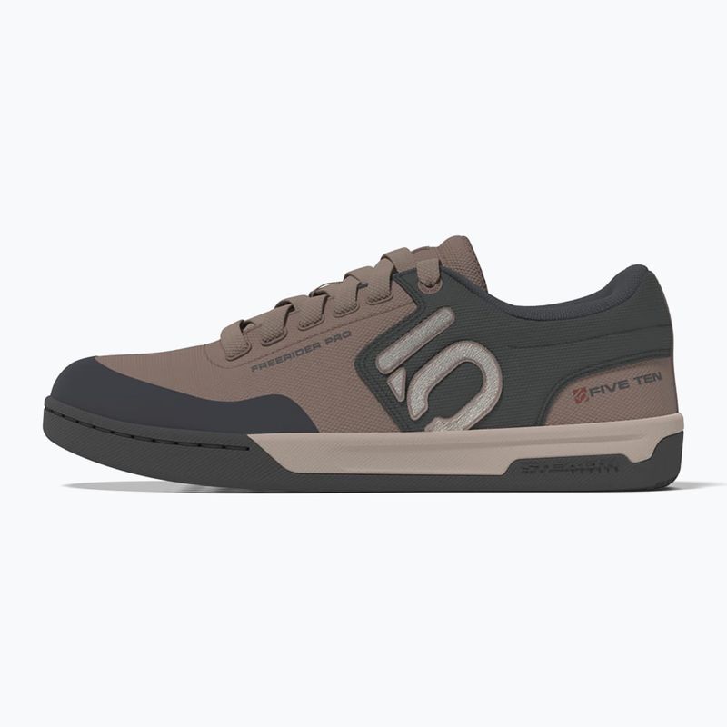 Дамски обувки с платформа за колоездене adidas FIVE TEN Freerider Pro Canvas W warm clay/wonder taupe/grey 9