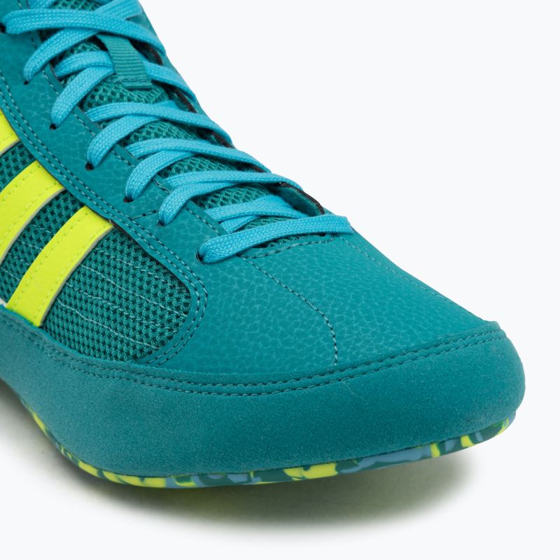 Боксьорски обувки adidas HVC purple team/lucid lemon/signal cyan 7