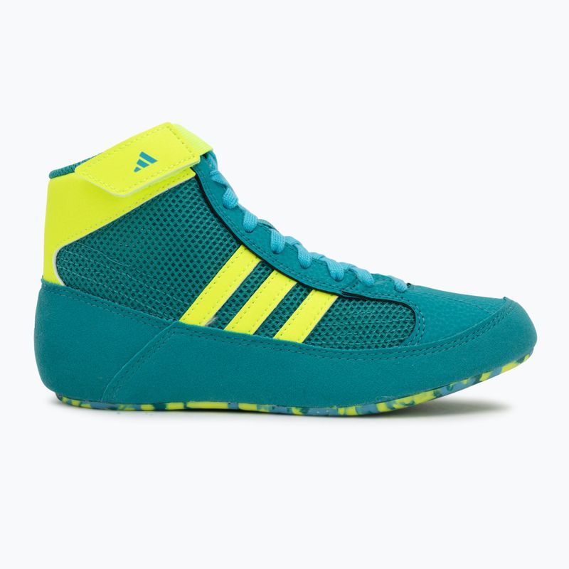 Детски обувки за борба Adidas Havoc purple team/lucid lemon/signal cyan 2
