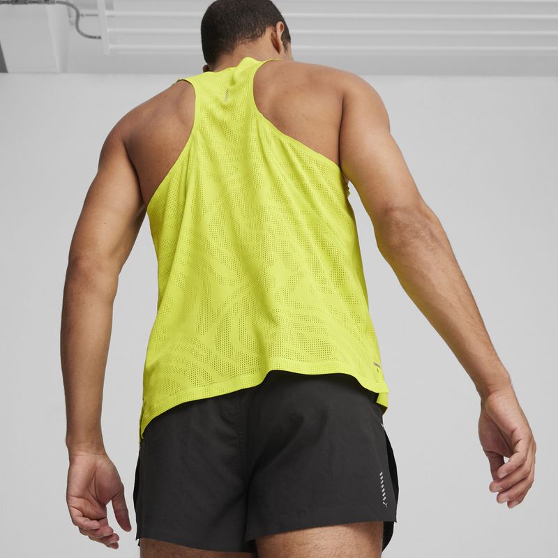 Мъжки потник за бягане PUMA Run Ultraspun Singlet зелен 4