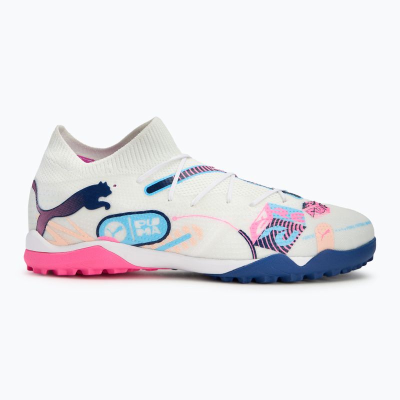 Футболни обувки PUMA Future 7 Match Vol. Up TT white/lumi blue/poison pink/fizzy melon/bluemazing 2