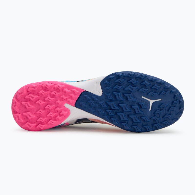 Футболни обувки PUMA Future 7 Match Vol. Up TT white/lumi blue/poison pink/fizzy melon/bluemazing 4