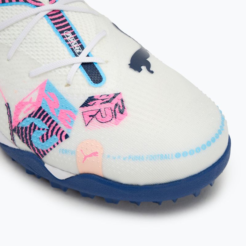 Футболни обувки PUMA Future 7 Match Vol. Up TT white/lumi blue/poison pink/fizzy melon/bluemazing 7