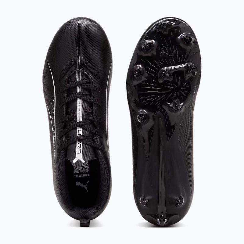 Детски футболни обувки PUMA Ultra 5 Play FG/AG Jr puma black/puma white 11