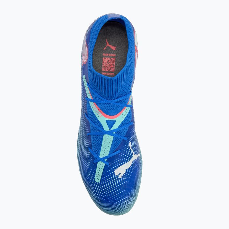 Футболни обувки PUMA Future 7 Pro MxSG blueemazing/puma white/electric peppermint 5