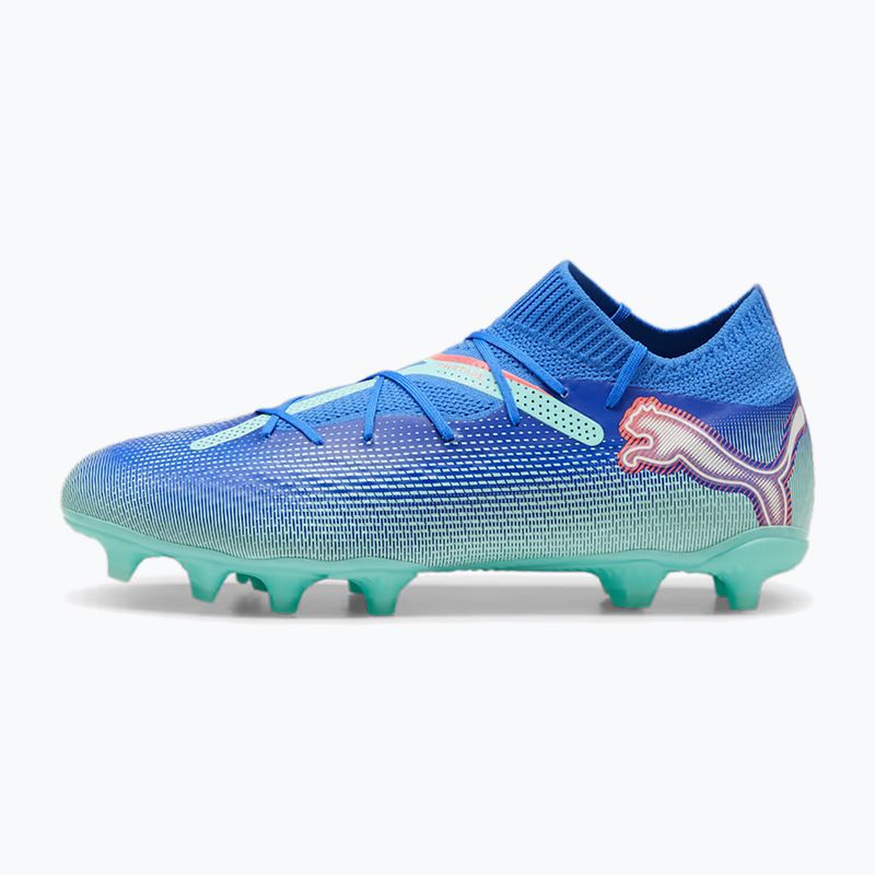 Мъжки футболни обувки PUMA Future 7 Pro FG/AG blueemazing/puma white/electric peppermint 2