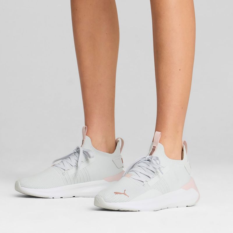 Дамски обувки за бягане PUMA Softride Symmetry Fuzion feather gray/mauve mist/rose gold 8