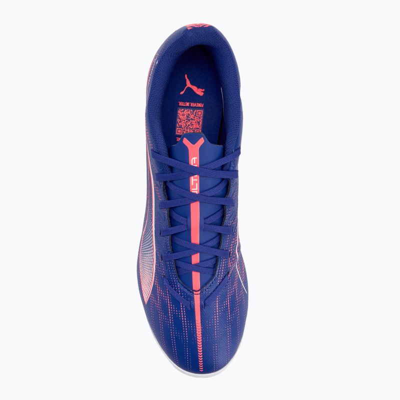 Футболни обувки PUMA Ultra 5 Play IT lapis lazuli/puma white/sunset glow 5