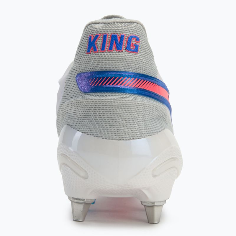 Мъжки футболни обувки PUMA King Ultimate MxSG puma white/bluemazing/flat light grey/sunset glow 6