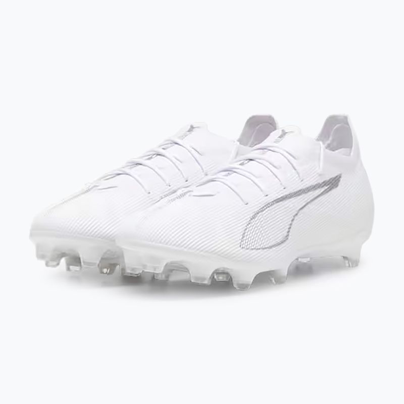 Футболни обувки PUMA Ultra 5 Pro FG/AG puma white/puma white 8
