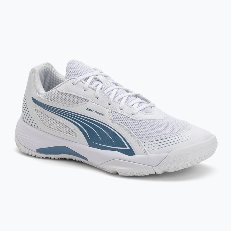 Спортни обувки за зала PUMA Solarflash III puma white/blue horizon